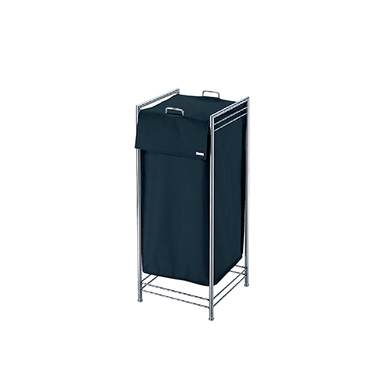 Hộp đựng đồ giặt có túi vải (Đen) 6806-49-80S1